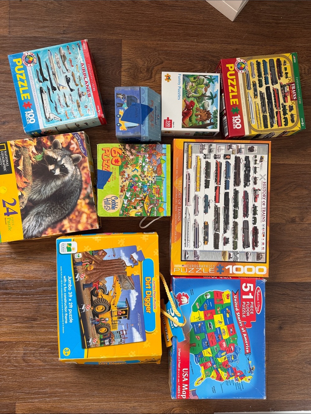 9 puzzles